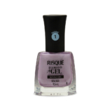 Esmalte Risqué Diamond Gel Seda Lilás Metálico 9,5ml