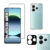 KIT Para Xiaomi Redmi Note 14 5G – Película de Vidro 3D – Capa – Câmera