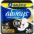 Absorvente Noturno Always Noites Tranquilas Cobertura Suave XG Com Abas 26 Un