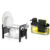 Kit Escorredor Louça Pia e Porta Detergente Transparente