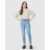 Calça Feminina Push Up Barra Dobrada Em Flex Jeans