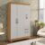 Guarda-Roupa 5 Portas 1 Gaveta RP 155 Rei Móveis