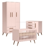 Quarto De Bebê Q Encanto Retrô Rosa – Qmovi