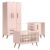 Quarto De Bebê Q Encanto Retrô Rosa – Qmovi