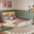 Cama Montessoriana Casal Lille com Led Arenas – Art In Móveis