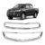 Par Friso Cromado Grade S10 2012 2013 2014 2015 Superior e infeiror
