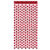 Cortina Decorativa Painel Mágico – Corações Vermelho Metalizado Glitter – 1x2m – 1 unidade – Rizzo