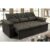 Sofá 3 Lugares Retrátil e Reclinável Cama inBox Compact 2,00m Velusoft Café