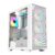 Gabinete Gamer Acegeek Striker A411, Mid-Tower, Lateral de Vidro, Branco, AG-STRIKER-A411-WH