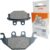Pastilha Freio Traseira Orgânica Cofap P/ Dafra Next 250 Roadwin Kymco Agility 300i Mxu 500i