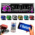 Rádio Automotivo Leitor Player Carro Bluetooth 2 USB SD CARD Auxiliar com Controle Remoto