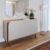 Aparador Buffet Ambiente Jurerê Off White Matte Freijó – Colibri
