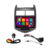 Kit Multimídia 9 Pol Sonic 2012 2013 2014 2015 2016 2017 2018 Android 2Gb Ram 32Gb Flash Quad-Core 2 Din Grafite Wifi