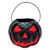 Baldinho de Halloween com Alça – Abóbora Preta – 13x17cm – 1 unidade – Rizzo