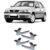 Kit Maçaneta Interna Gol G3 Cromada 2000 2001 2002 Até 2005