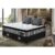 Cama Box Queen Colchão Pillow Top + Box 158x198x70 Molas Ensacadas Cama inBox Abstrato