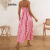 (Trendy) Lovito Vestido Boho Com Estampa Tribal E Borla Para Mulheres LBL17610