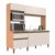 Cozinha Compacta J Carvalho Vitoria New 6 Portas 1 Gaveta Freijó/Off White