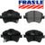 Pastilha de Freio Dianteira TOYOTA COROLLA 2007 a 2014 FRASLE PD669