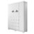 Guarda Roupa Infantil 4 Portas e 3 Gavetas Ane Branco – Phoenix