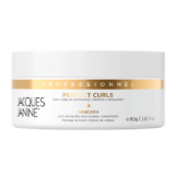 Máscara Tratamento Creme Cabelos Ondulados Cacheados Crespos Perfect Curls Jacques Janine 80g