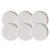 Jogo De Pratos Sobremesa 21,5cm Kit 6 Peças Neo Vit Stoneware Cerâmica Porto Brasil Rustico