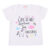 Blusa Infantil Color Girl Estampa Rainbow Com Strass