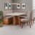 Conjunto Canto Alemão com Baú Mesa 120×77,8cm Tampo com Vidro e 2 Cadeiras Milão Kaki/Mel/Off White