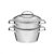 Cuscuzeira Tramontina Allegra 16Cm Inox Fundo Triplo 2 Peças