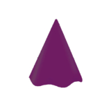 Chapéu de Aniversário – Roxo – 8 unidades – Rizzo