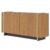 Balcão Aparador Buffet 4 Portas 160cm Copacabana Freijó/Dourado – Colibri