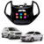 Central Multimídia 7″ Pol. MP5/BT CarPlay Android + Moldura Black Piano Ford Ka  2014 15 16 17 18