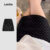 (New) Lovito Saia Casual de Lazer Minimalista Simples  Primavera/verão  Saia Preta para mulheres L144AD197