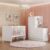 Quarto Infantil Completo Lua 2 Portas 3 Gavetas