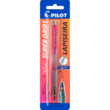 Lapiseira 0.7mm Super Grip Vermelha Neon H-187 com 1 unidade Pilot
