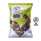 Granola Gourmet P&P Chocolate com Coco 250g Sem Açúcar – P&P