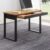 Mesa Escrivaninha Industrial 1 Gaveta 100% Mdf Freijó/Preto Fosco F24 – Pradel