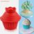 [serendipiahb] Molde Gigante De Silicone De Alta Qualidade Para Cupcake , 3 Peças De Superior Grande , Ferramentas De Co
