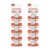 Kit 10 Baterias Moeda CR2016 3V Blister Relógio Black+Decker