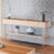 Aparador Decorativo Rennes MDP/MDF Pés de Aço Off White/Cinamomo G26 – Gran Belo