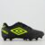 Chuteira Umbro Class 2.2 Campo Juvenil Preta e Verde