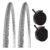 Par Pneus Cadeira De Rodas Aro 24×1.3/8 + Camaras Vee Rubber Cor Cinza