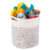 Cesto Organizador De Corda Algodão Artiko Decor Com Alças Redondo 28×28