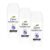 Kit 3 Desodorantes Antitranspirante Roll-On Dove Invisible Dry 50ml