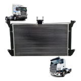 Condensador Ar Scania 114 / 124 Até 2007 Adaptação Fluxo