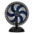Ventilador De Mesa Arno 50cm VB50 Xtreme Force Breezer Preto Com Azul 127V