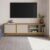 Rack para TV Até 70 Polegadas Istambul 2 Portas Nature/Off White – Linea Brasil