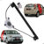 Máquina de Vidro Elétrico Traseiro Dir Fiesta Amazon 4p 2002-2014 Compatível com Motor Mabuchi 8 Dentes