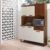 Kit Cozinha Gênova 6 Portas Nogueira Off White Ripado – Kits Paraná