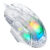 Mouse Gamer Transparente Rgb Imenso 7 Botões 7200 Dpi